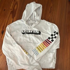 Cropped Vans Hoodie size small.